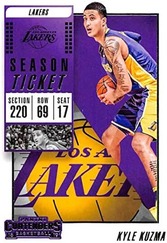 2018-19 Panini kandidat za sezonu 50 Kyle Kuzma Los Angeles Lakers NBA košarkaška trgovačka