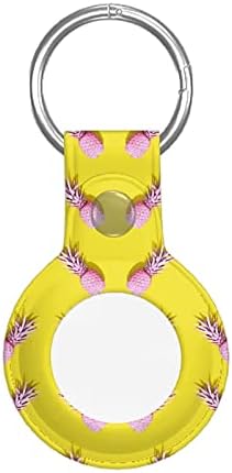 PU kožna airtag tracker zaštitna futrola Tropska havajska ananasa ružičasta airtags Case AirTag držač
