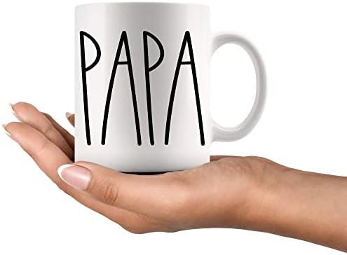 Papa šolja pokloni za Božićnu šoljicu za kafu, Papa šolja, rođendanski poklon, šolja za kafu za Dan očeva, porodična
