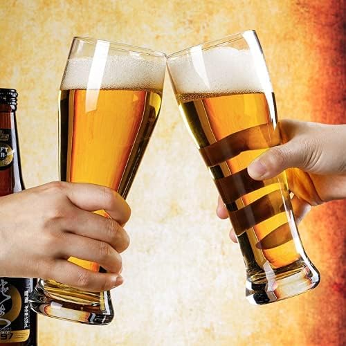 Tenbroman naočare za pivo, IPA Craft čaša za pivo 450ml čaša za staklo za pivo Classic čaše za hladno piće za muškarce bar za dom i zabavu, 1kom