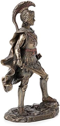 Veronese dizajn 9,75 inča Aleksandar Veliki grčki rimski ratnik povijesnog antikne brončane završne skulpture