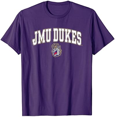 James Madison Dukes Arch Over Purple Zvanično Licencirana Majica