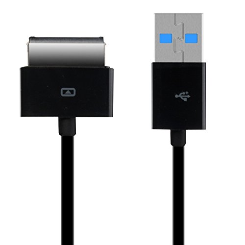 Kwmobile USB kabl za punjenje kompatibilan sa ASUS Eee Pad Transformer TF101 / TF300 / TF201 / TF700 - crna