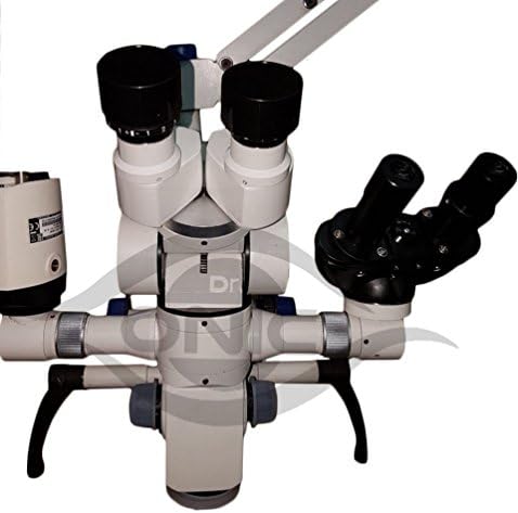 Dvostruki binokularni hirurški operativni mikroskop 5 koraka, podni tip, 0-180° nagnut, LED ekran,