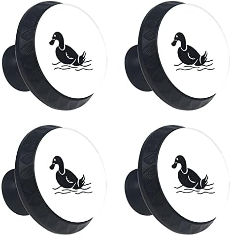 Ladice ručke poslovni stil crtani Wild Duck ikona RV Office Home Kuhinja ormar ormari komoda