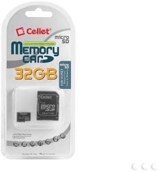 Cellet 32GB Sony Xperia Tipo Micro SDHC kartica je prilagođena formatiran za digitalne velike brzine,