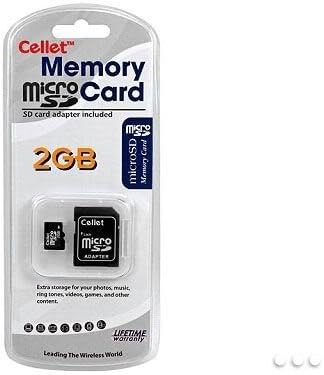 Cellet 2GB MicroSD za Micromax X235 Smartphone prilagođene flash memorije, velike brzine prijenosa, plug and