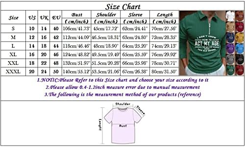 YHAIOGS košulje za muškarce muške odjeće kompleti za muškarce Polo majice Zip Classic Stretch tanke majice