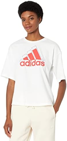 Adidas Essentials Multicolorizovani logo Obrezana majica