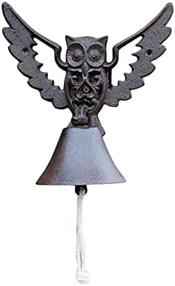 Teška liveno željezo Zidno zvono - ukrasno ručno oslikano lijepo ručno zvono - ručno treseni zidni viseći