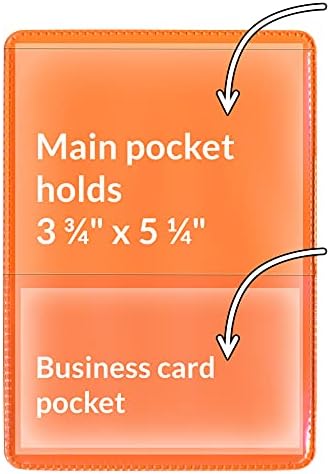 StoreSMART® - Orange - Back auto osiguranje & držači lične karte-100 Pakovanje-RFS20-O100