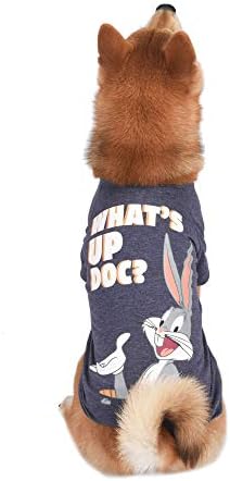 Looney melodije šta ima doktore? Bugs Bunny majica za pse, veličina srednje, mekana majica