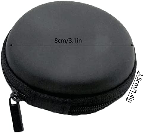 Portable Round Earphone Storage Box USB kabl za prenos podataka Hard Disk Zipper Bag Storage Bag
