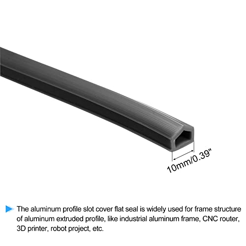 MekCanixity aluminijumski profil Poklopac ravnog brtva plava 2m 10mm 4545 5050 serija za 3D