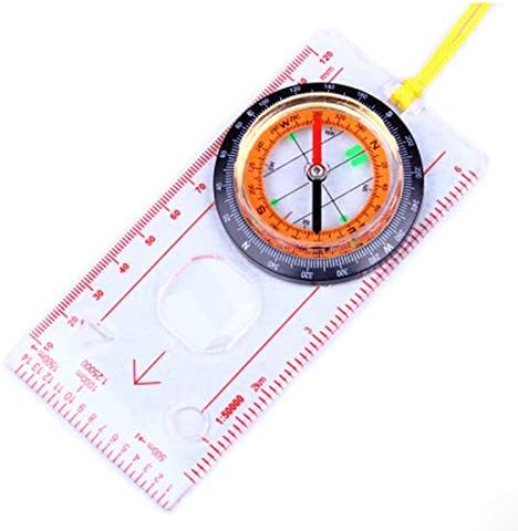 SDFGH Vanjski kamp usmjereni utrka trkački planinarenje Specijalni kompas Osnovna pločica Ruler Mapa Scale