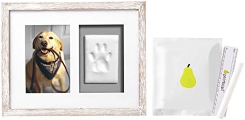 Pearhead pet Pawprints zidni okvir za slike i komplet za otisak, pokloni vlasnika kućnih ljubimaca, uznemirena