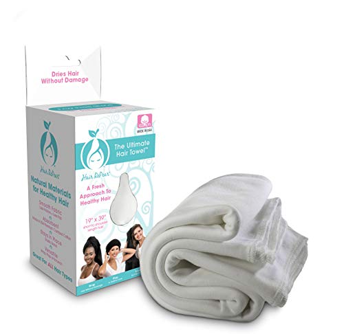 Hair RePear Ultimate kratki ručnik za kosu-Premium pamučni proizvod protiv Kovrčanja za poboljšanje