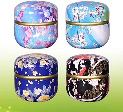 Lianxiao - Metal Tins Candy Box Mini lima za praznu veze JAR Retro Sweet Storage Storage sa
