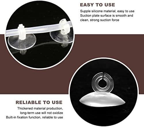 Ipetboom grijač cijevi za Filter zraka 25kom usisne čašice za akvarijum cijev za vodu cijev za zrak cijev