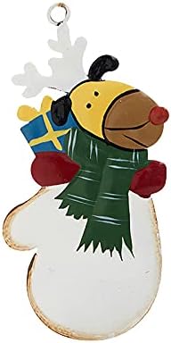 Najbolji Božić ukrasi uradi sam Božić ukrasi za van unutra ružan Božić Ornament Santa Claus snjegović Elk željeza privjesak Ručno obojene ukras Američki Retro božićno drvo ukras