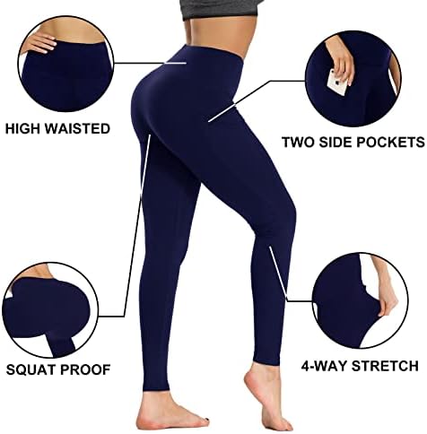 Gayhay gamaše sa džepovima za žene reg & plus veličine - kapri joga hlače visok struk control
