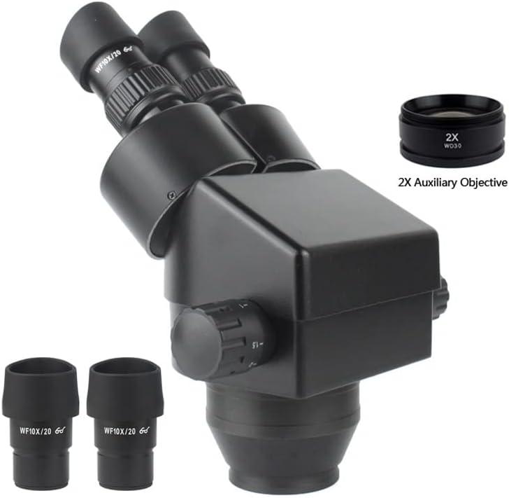 Pribor za mikroskop Binokularni mikroskop uvećavajući kontinuirani zum 7x-45x stereo mikroskop glava