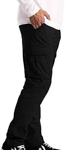 Bifuton Muške dukseve, muške hlače na otvorenom džepov nacrtač čvrste boje Muške dugene teretane Sport Sport Jogger Dukserice