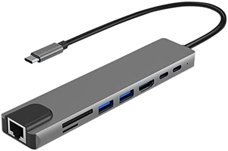 8-u-1 Multiport USB C Hub Tip C za USB 3.0 4k HDMI adapter dodatak