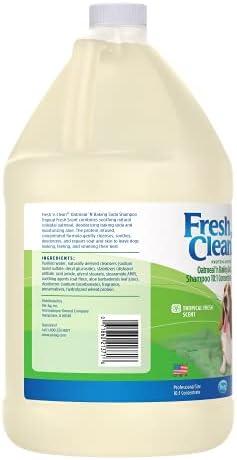 Petag Fresh 'n Clean Oatmeal' n Soda šampon sa sodom 10: 1 koncentrat - tropski svježi miris - 128 fl oz