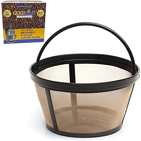 Goldtone za višekratnu upotrebu 8-12 CUP filter za kavu s ravnom dnom košara odgovara Proctor Silexu