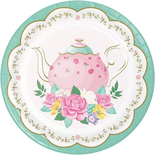 Ploče za desertne ploče cvjetne čajne stranke, 24 ct