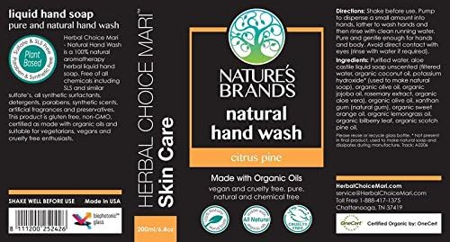 Prirodno ručno pranje po Herbal Choice Mari-napravljeno od organskih sastojaka-bez toksičnih sintetičkih
