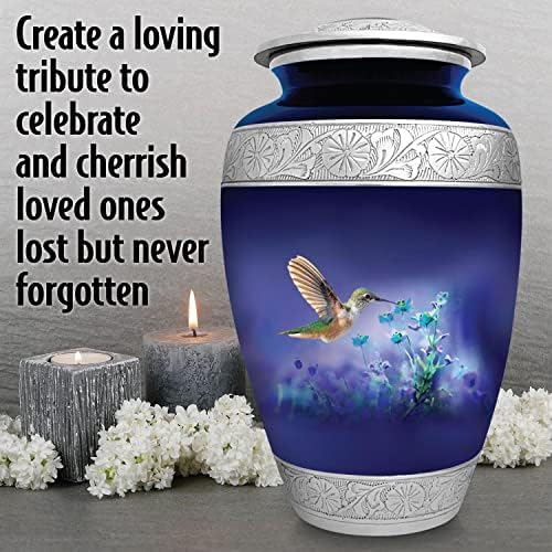 Ljubavna počašća Kremacija urne za ljudski pepeo za odrasle muškarci - Hummingbird URN - Ručno izrađena