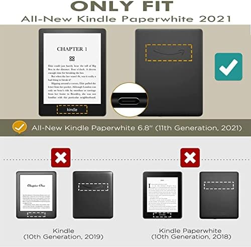 Paperwhite poklopci e-čitača kompatibilni sa 6.8 Kindle Paperwhite 11th generacija prekrasna nova