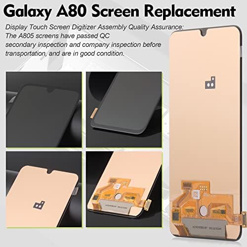 Ocolor ekran za Samsung Galaxy A80 Zamjena ekrana za Samsung Galaxy A805 SM-A805F / DS SM-A805F 67 LCD ekran za digitalizator sa alatima