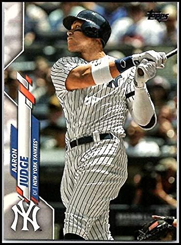 2020 TOPPS 7 Aaron sudija New York Yankees MLB bejzbol trgovačka kartica