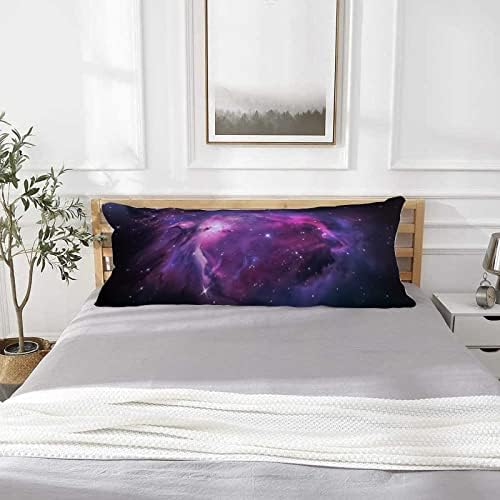 UTF4C zvijezda Planet Galaxy jastuk za tijelo pamuk 20 x 54 Odrasli mekani sa patentnim patentnim jastučem za pranje dugih kreveta jastuk za trudnice za trudnice SOBA Sofa za kućni dekor