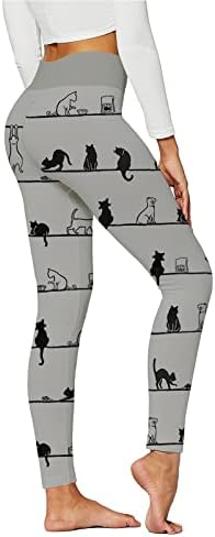 Duowi tople joga hlače za žene zimske ženske tiskane joge pantske gamaše visoke struk vježbanje hlače hlače joge