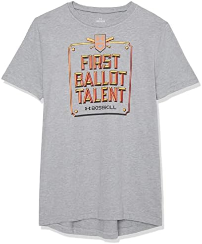 Under Armour Boys ' First Ballot Baseball Kratki Rukav T-Shirt