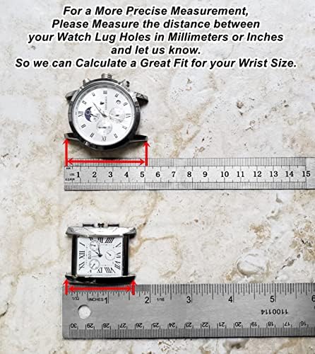Nickston ugraviran remen za širine 22 mm širine tradicionalnih povremenih luksuznih satova i pametnih satova