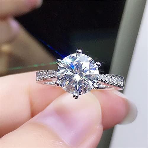 2023 Novi ženski cirkonski dijamant personalizirani prstenovi za angažman princeze šarene