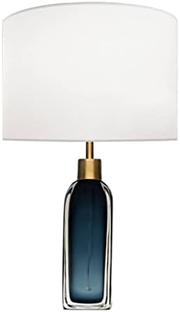 Lhllhl kreativno stakleno vino boca za boce umjetnost lampa umjetnina dizajner tamno plava vinska stolna stolna