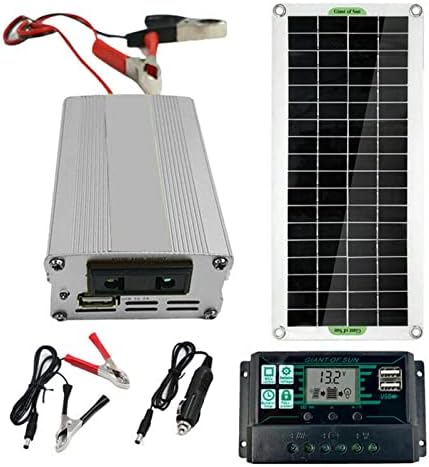 200w solarni panel komplet 12v do 220v Konverter punjač baterije RV Travel 100A prikolica kamper kontroler sa kombijem
