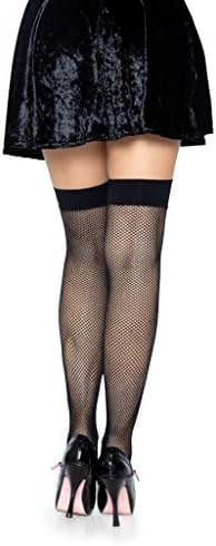 Econoco Manequin noga za prikaz - manekenska noga, komercijalna ženska stojeća noga, fleshtone, plastika, displej manekenske noge i noge ženski najlon riblje bedre, crna, o / s