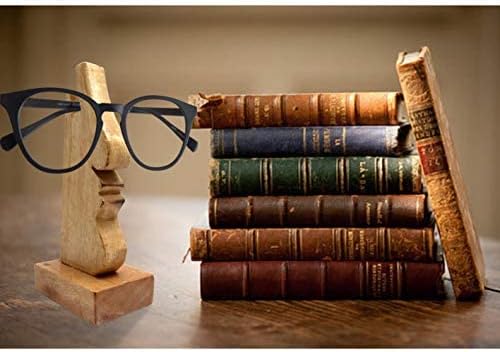 Jagmor Whoperper Dekorativni drveni jedinstveni i rustikalni držač naočala za naočale za naočale