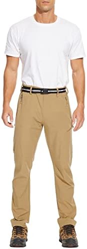 Noću muške planinarske pantalone Brze suhe lagane vodootporne radne pantalone za muškarce rastezanje