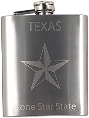 Texas 7 oz Poklon Set za tikvicu Lone Star State