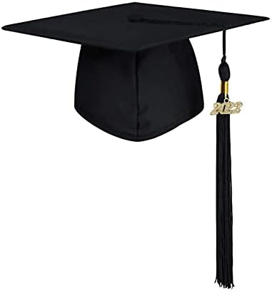 Neutralna sa kićankom Školska Mat MAT diplomska kapa za odrasle visoko podesive bejzbol kape skladište šešira