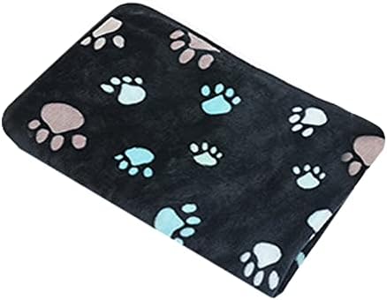 Bacite Flannel Pet Cover Pas Nejasno pokrivač Premium kauč Topla štenad Boy XS Mali ispis Kat