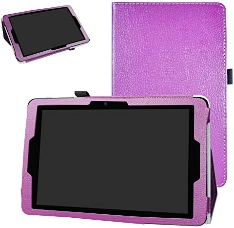 ZTE ZPAD 10-inčni tablet tableta, Bige PU kožni folio 2-sklopivi poklopac postolja za 10,0 ZTE ZPAD 10-inčni